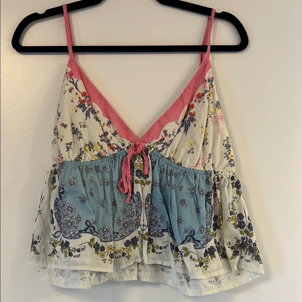 Floral Boho Tank Top